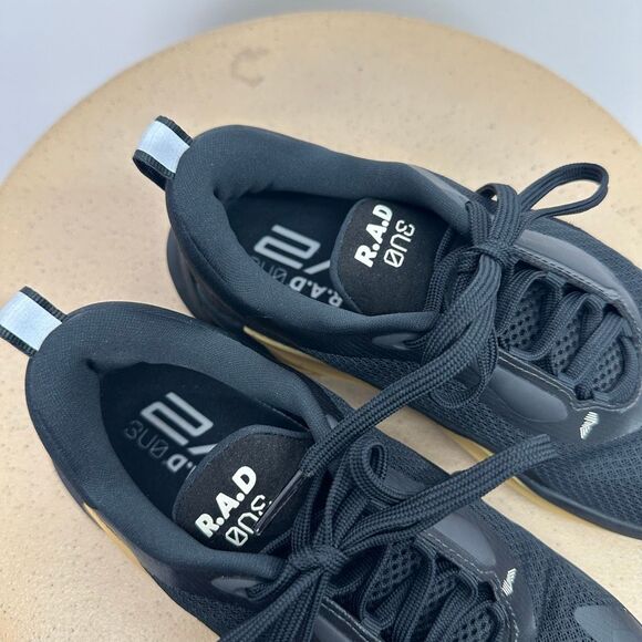 R.A.D One V2 Unisex Black and Gum Performance Gym Training Competition Shoe - Picture 10 of 13